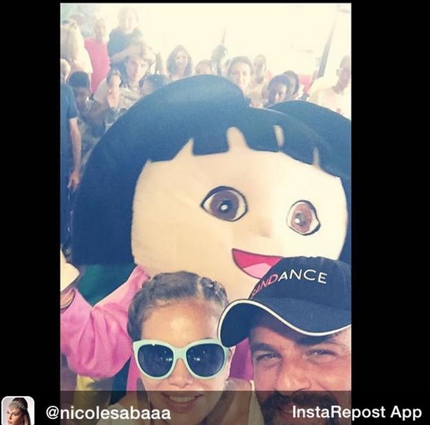 بالصورة نيكول سابا ويوسف الخال يحتفلان بعيد ميلاد ابنتهما الثاني