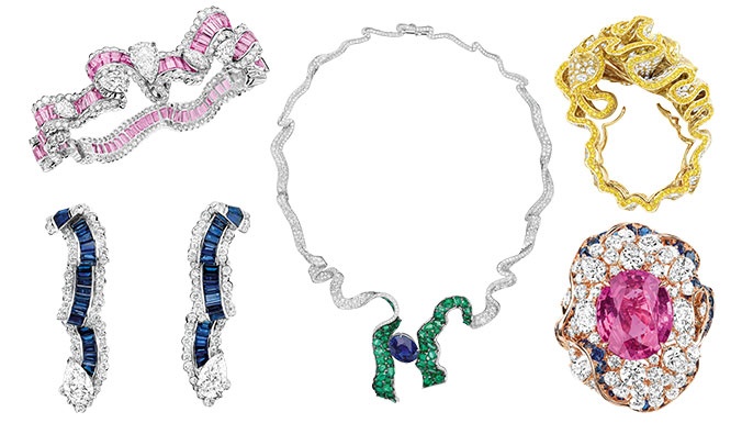 Soie Dior انسياب الحرير من Dior High Jewellery