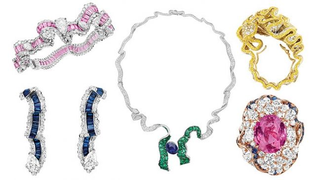 Soie Dior انسياب الحرير من Dior High Jewellery