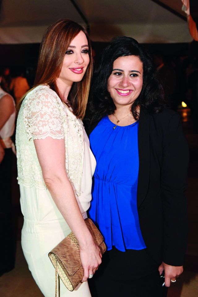 وفاء الكيلاني ودينا بدر الدين