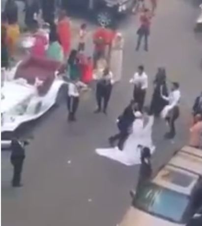 فيديو- زفة عرس تتحول الى إشكال بسبب زمور!!