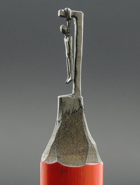 بالصور– منحوتات تأسر الألباب من أقلام الرصاص