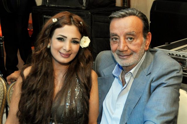 المخرج يوسف شرف الدين وصفاء مغربي