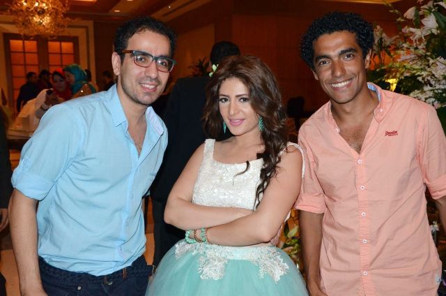 محمد عادل ووفاء قمر