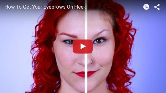 بالفيديو- كيف ترسمين حاجبيك بطريقة مثالية؟