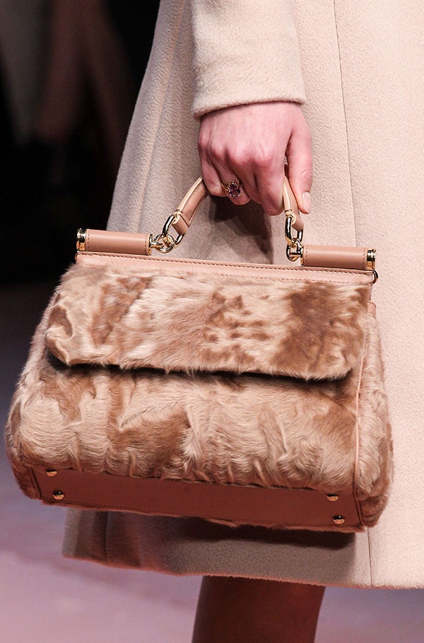 Dolce & Gabbana - fur bags