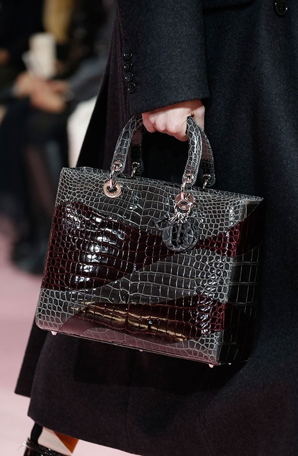 Dior - reptile bags