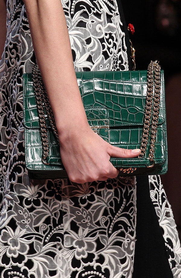 Dolce & Gabbana - reptile bags