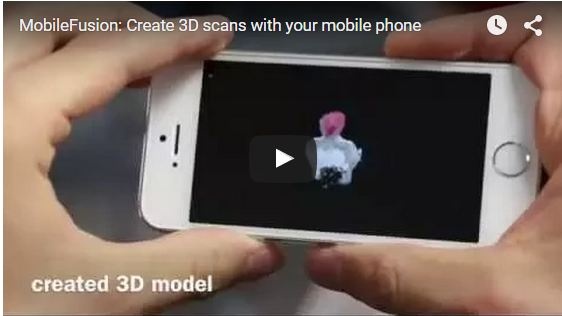 بالفيديو- تحويل كاميرا آيفون إلى ماسح ثلاثي الأبعاد