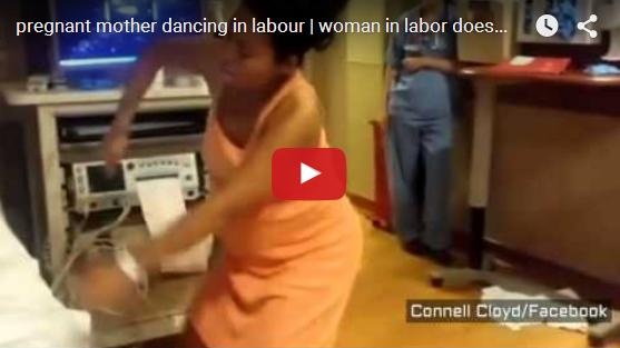 بالفيديو - وصلة رقص لامرأة حامل قبل وضع مولودها بدقائق، إليكم التفاصيل