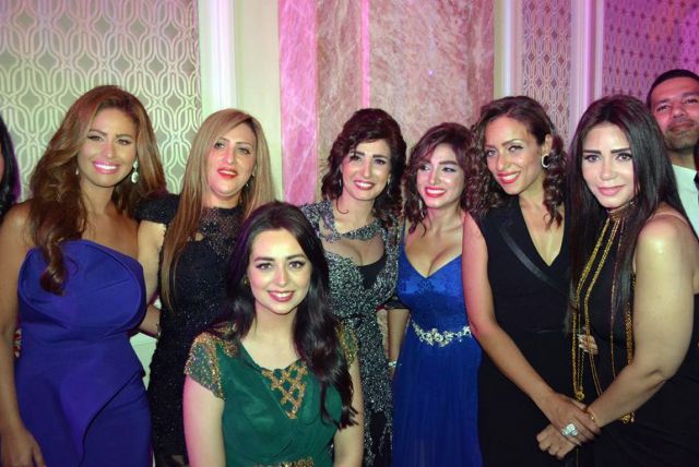 ايناس وريم وروجينا ومي سليم 