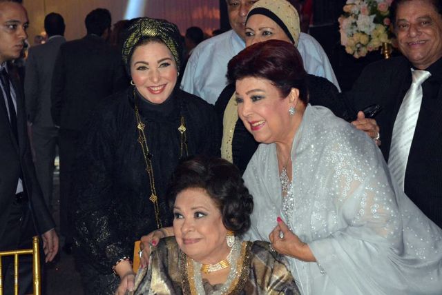 كريمة مختار ورجاء الجداوي وصابرين