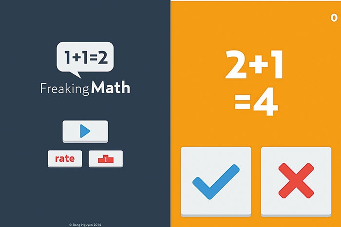 لعبة حسابات بسيطة لتقوية دقّة الملاحظة على أندرويد و iOS