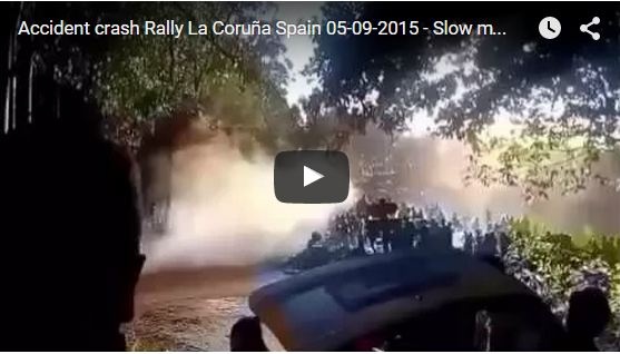 بالفيديو – سباق سيارات في اسبانيا يتحول إلى كارثة... 6 أشخاص ماتوا