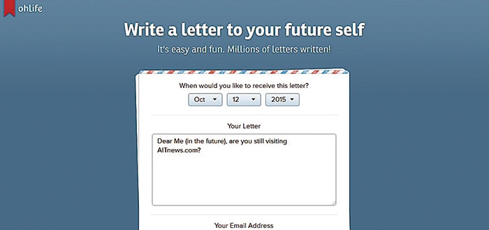 إليك رسالتك بعد سنة من تاريخ كتابتها