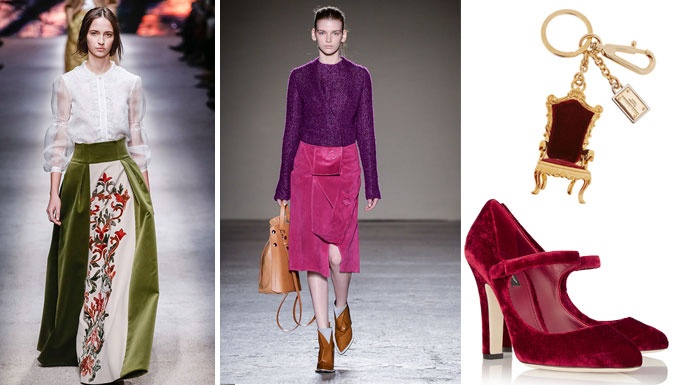 اختاري المخمل لإطلالة ملكية