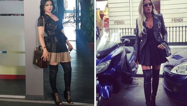 أيّهما انتعلت حذاء Givenchy بأسلوب أفضل: مايا دياب أم هيفاء وهبي؟