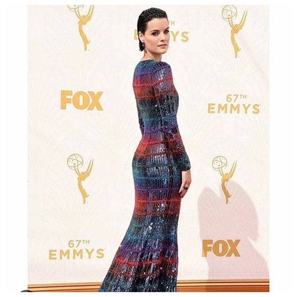 Jaimie Alexander in Armani Prive 