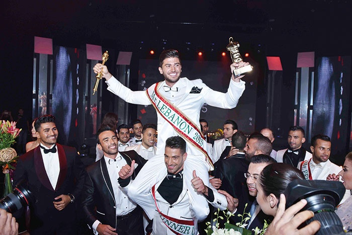 فريد مطر ملك جمال لبنان لعام 2015