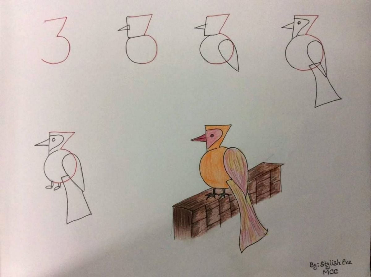 بالصور - علّمي طفلك فكرة الرسم بطريقة بسيطة