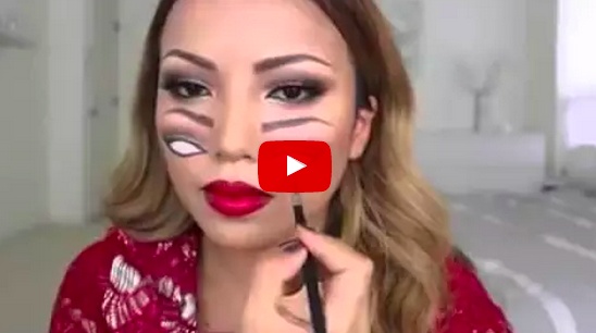 فيديو مدهش- أصبح لهذه الفتاة 4 عيون في 3 دقائق