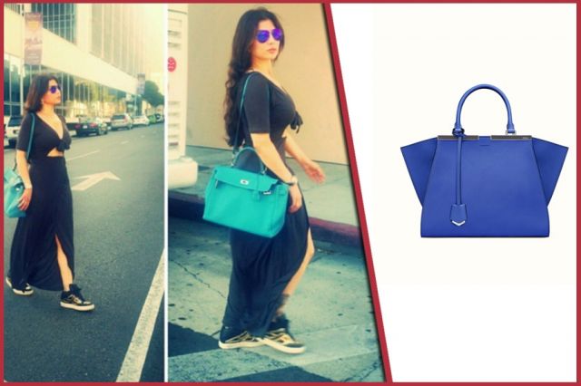 أضيفي الحياة إلى أزيائك باللون الموحد أو المطبّع بالأبيض والأسود، أو اكتفي بإطلالة الكاجويل بحقيبة يد ملونة مثل هيفاء وهبي.