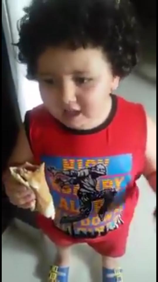 فيديو مضحك- هذا الطفل يفسر معاناة الشوكولا...