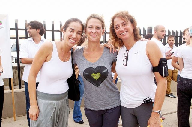 لبنى حجازي وماري قصير ود.هبة عثمان