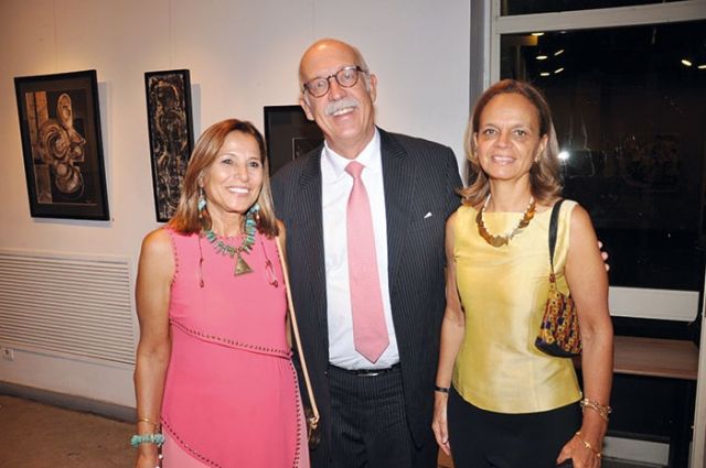 سفير المكسيك وزوجته وسهى طاهر