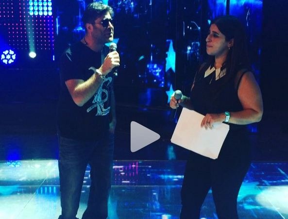 بالفيديو- شاهدوا وائل كفوري يغني في كواليس ستار أكاديمي... من التي تغني معه؟