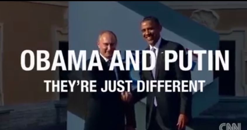 فيديو طريف يقارن بين أوباما وبوتين... ما رأيكم؟