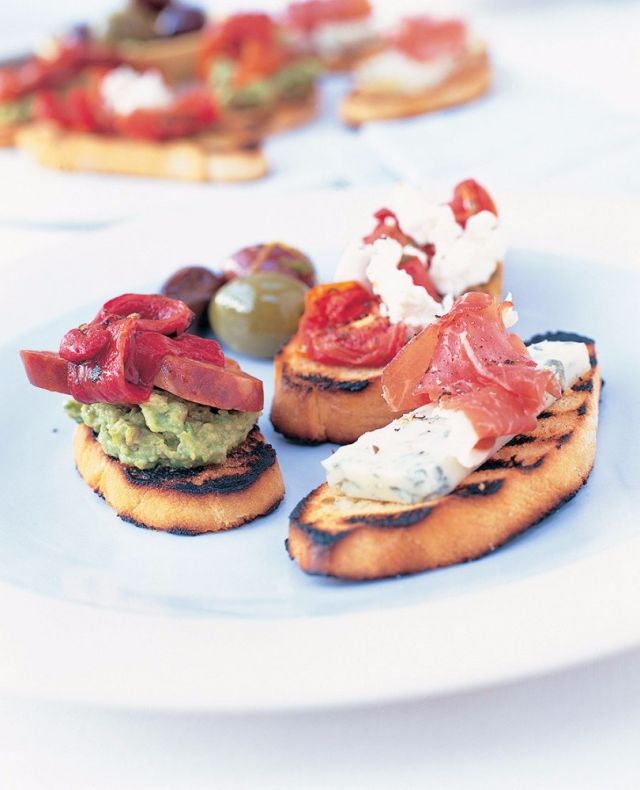 شرائح التوست المحمّصة