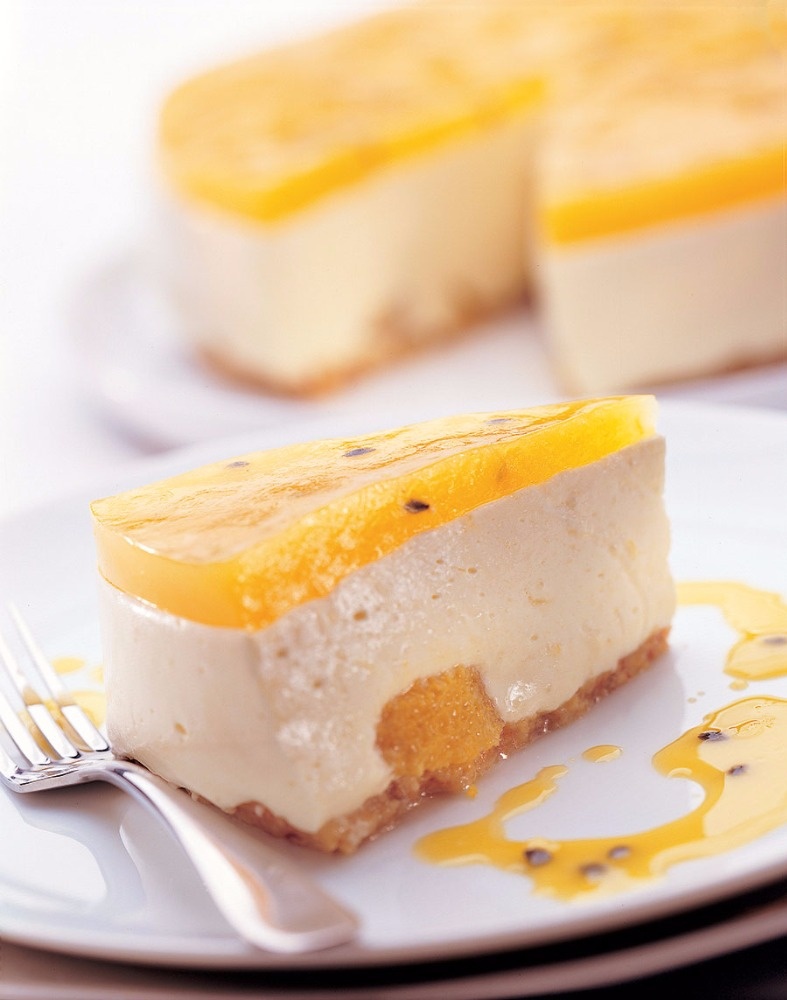 تشيزكايك البرتقال وفاكهة الآلام