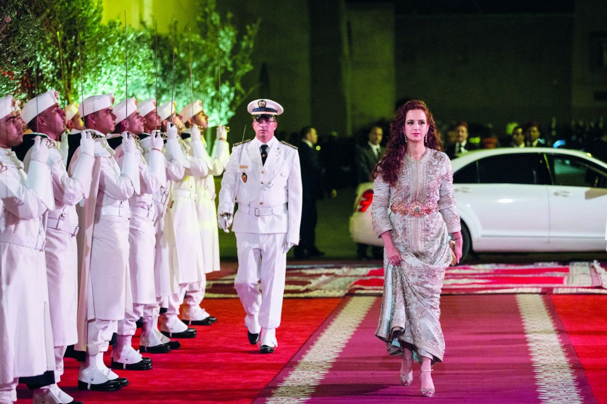 أميرة المغرب للا سلمى في حفل خيري عالمي