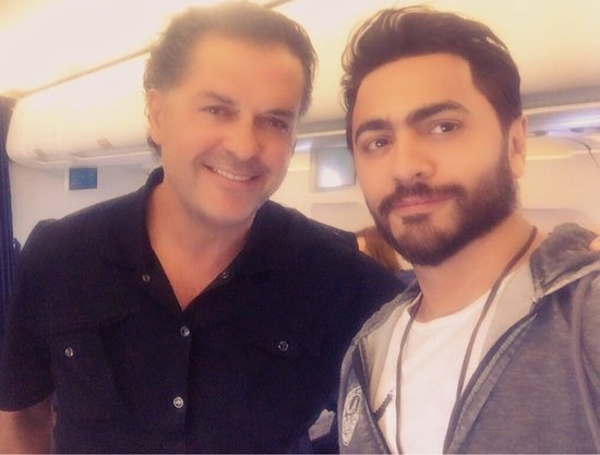 ما الذي دار بين تامر حسني وراغب علامة؟