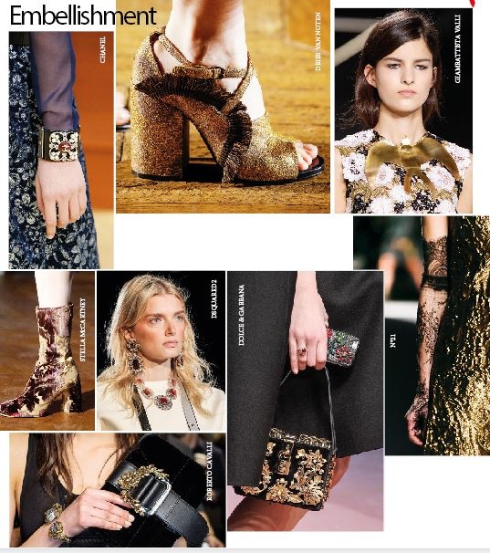 10 تفاصيل ترسم اتجاهات منصّة خريف وشتاء 2015 - 2016