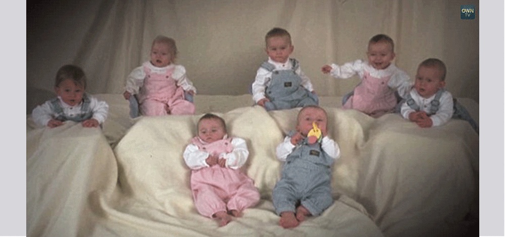 بالفيديو والصور- شاهدوا كيف اصبح 7 توائم بعد 18 عاماً