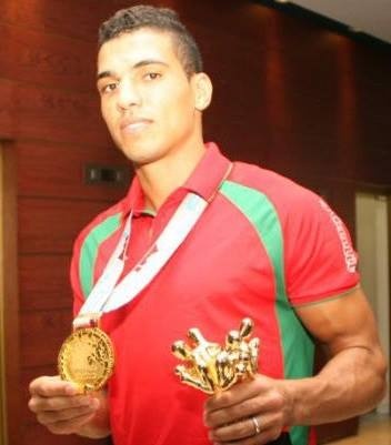 بطل العالم في الملاكمة المغربي محمد ربيعي