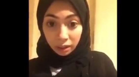 بالفيديو - فتاة محجبة تشعل 