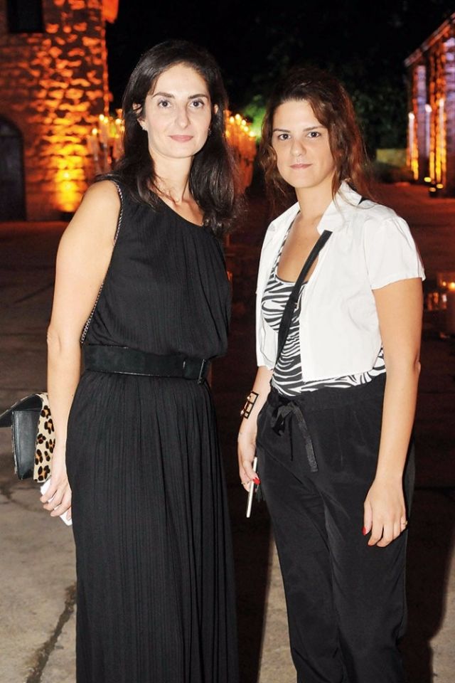 جومانة غسطين وميشال غانم