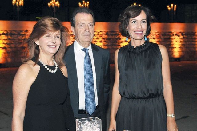 ندى الاسعد وسمير وجوسلين عبد الملك