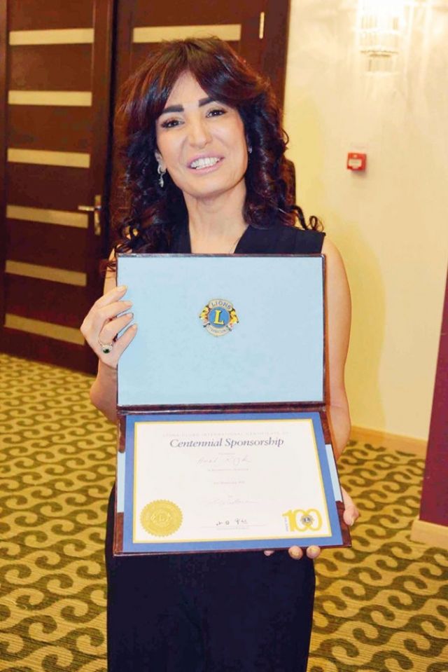 تكريم أمل رزق