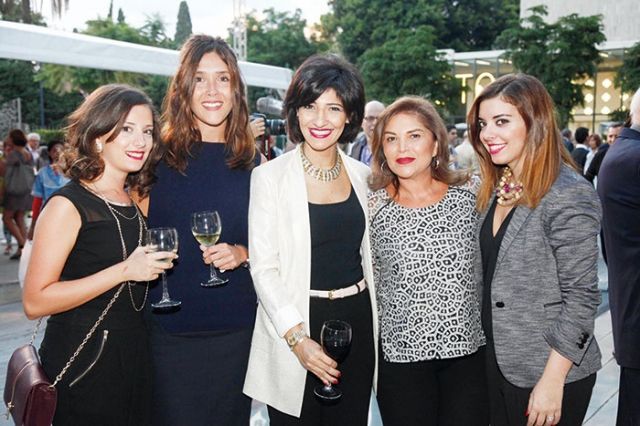 سيرينا عبد الكريم وميفاس اديلتون وآندريا وهنا عسيران وميرنا خوري