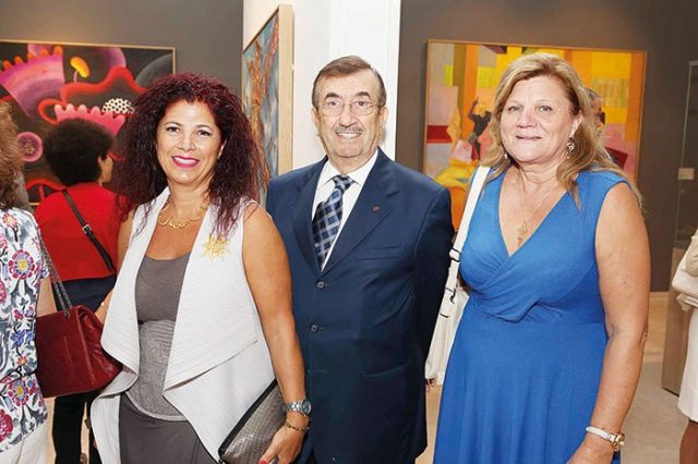 مايا حسيني وادغار وشنتال معلوف