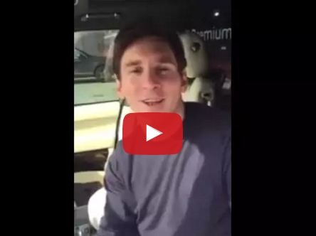 فيديو أشعل مواقع التواصل- ميسي يوجّه رسالة لفتاة لبنانية!! من هي؟