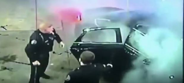 بالفيديو – شاهدوا كيف تم إنقاذ إمرأة من الموت