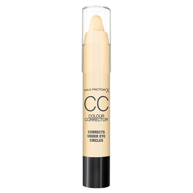 سهل وعملي Max Factor CC Colour Corrector Corrects Under Eye Circles