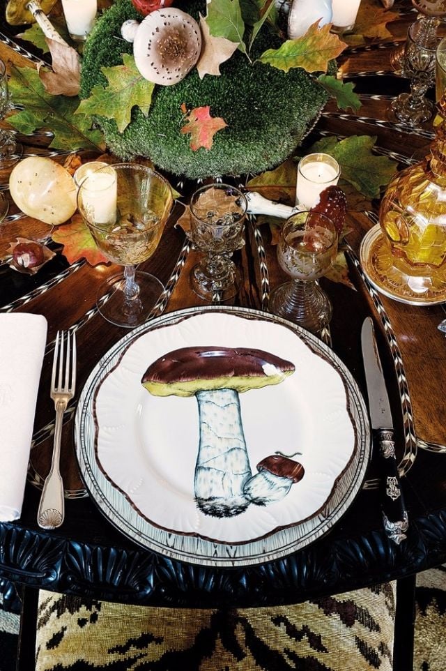 نموذج آخر من مجموعة فنون المائدة التي تحمل توقيع «ألبيرتو بنتو»