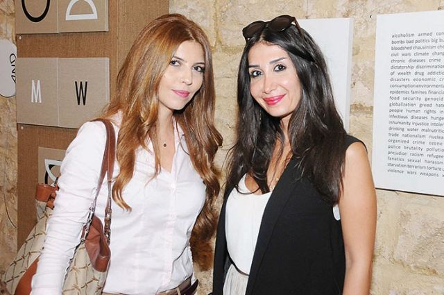 رينا سعد وباميلا عيد