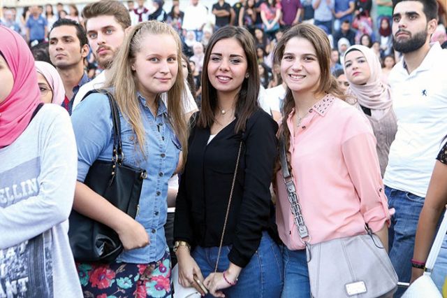 سارة جارود وسارة نعماني ودعاء سكر